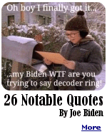 Take a look at the famous, insightful and interesting quotes and thoughts by Joe Biden who has had a distinguished career with a plethora of successes and some stumbling points that are indispensable with such an occupation.